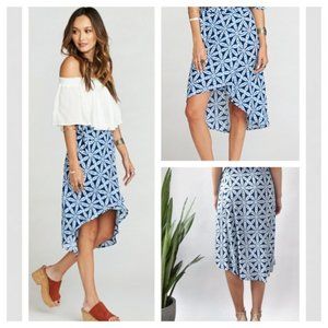 NWT Show Me Your Mumu Wrap Hi-Low Skirt